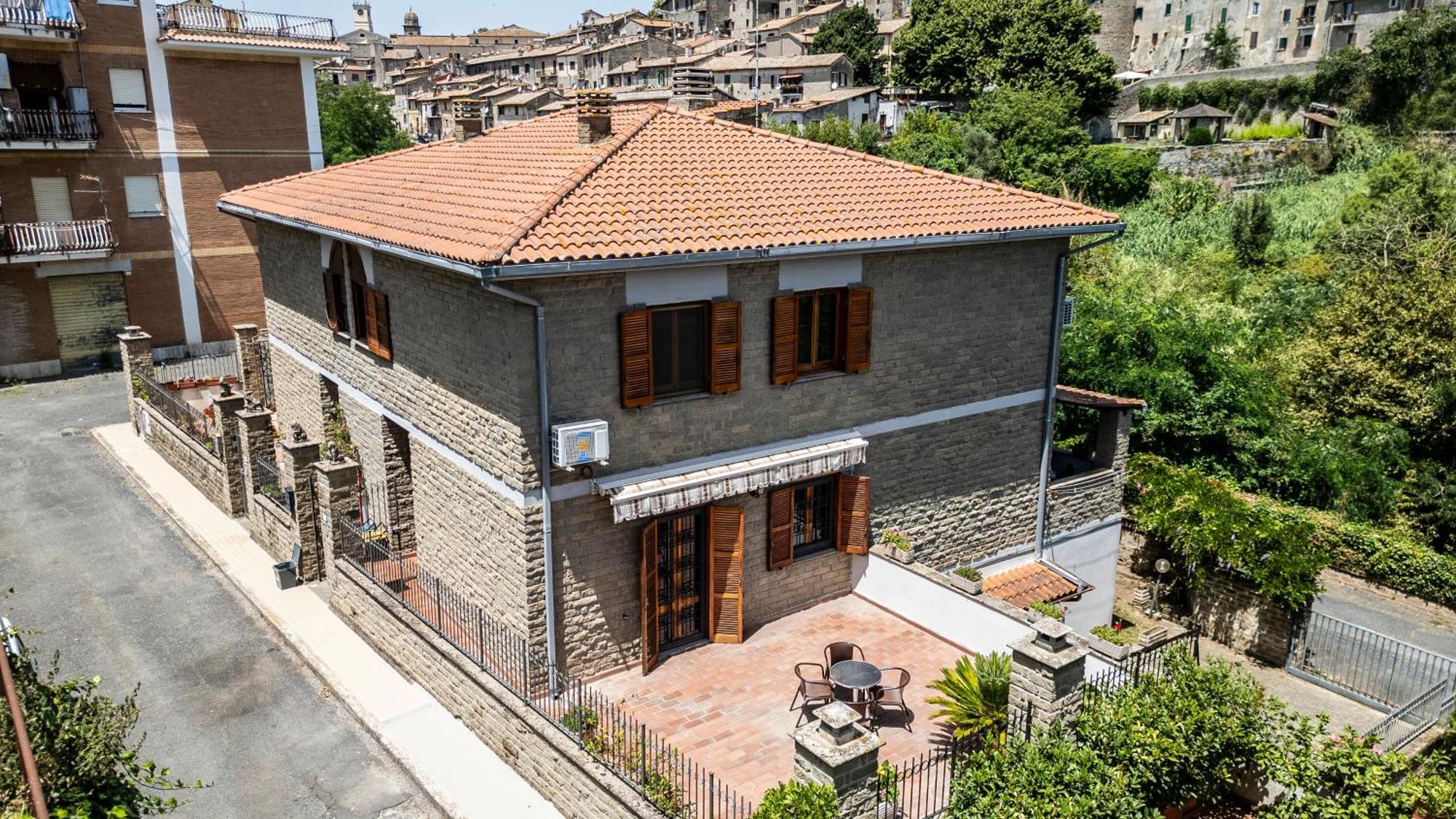 Casa La Rosa Villa Брачано Екстериор снимка